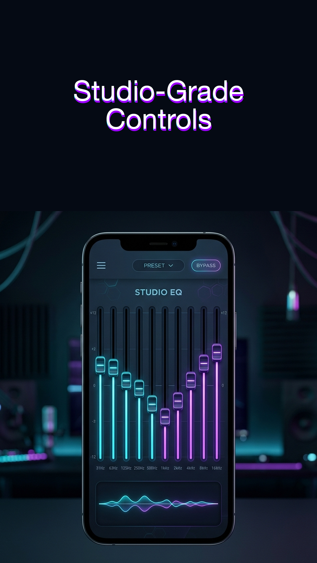 8D Studio - Effects Control Panel